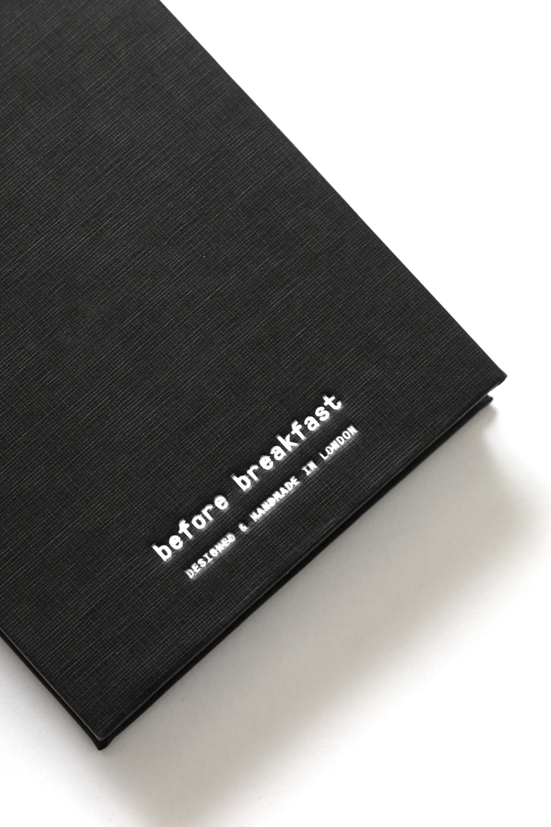 Before Breakfast - Work Pad - Black