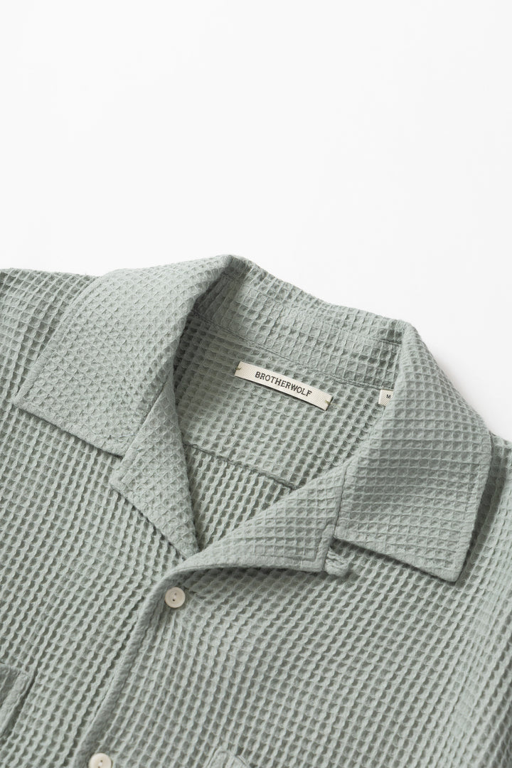 Brotherwolf - Buckley Long Sleeve Shirt - Green