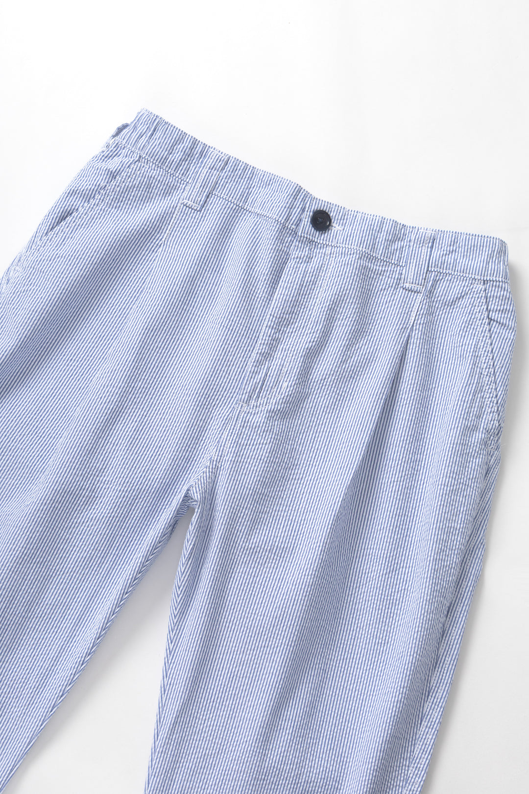 Service Works - Seersucker Waiters Pant - Navy Stripe