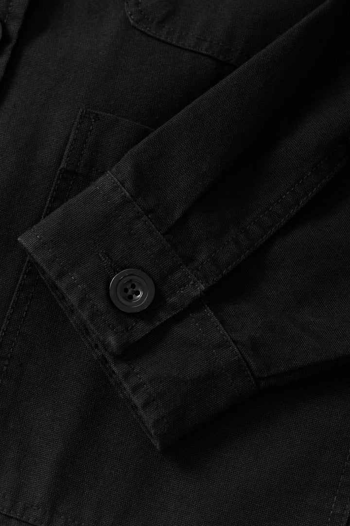 Service Works - Women's Cropped Work Jacket - Black