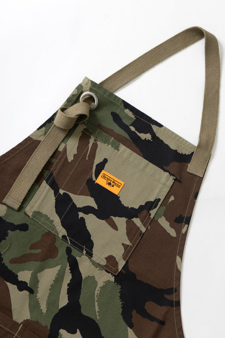 Service Works - Patterned Apron - Woodland