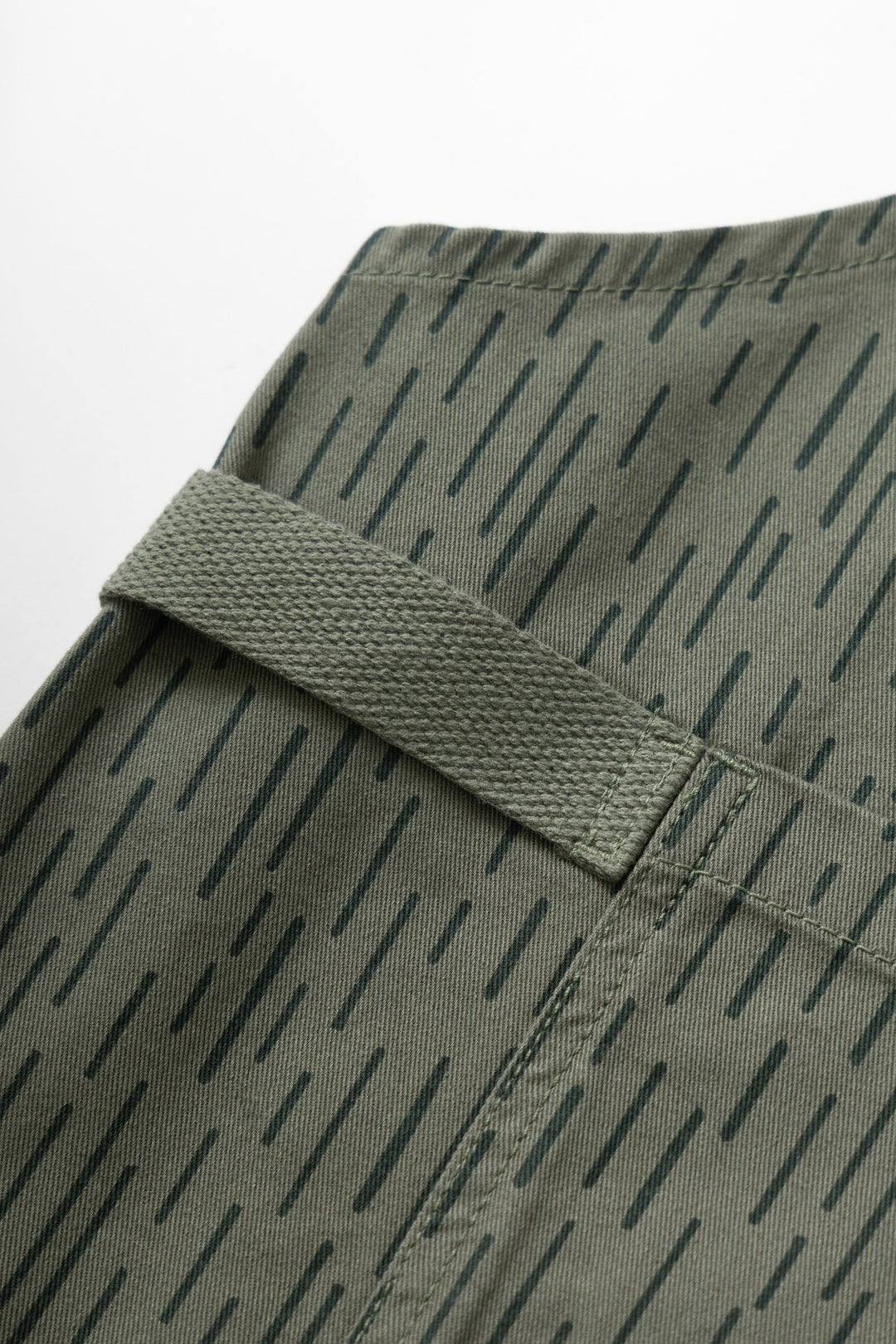 Service Works - Patterned Apron - Raindrop Green