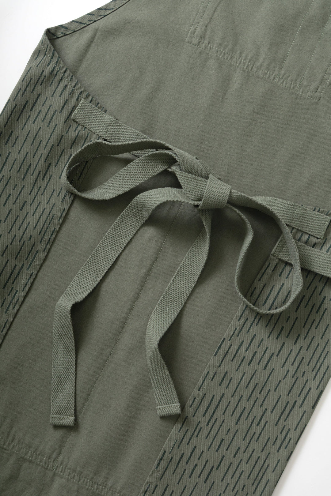 Service Works - Patterned Apron - Raindrop Green
