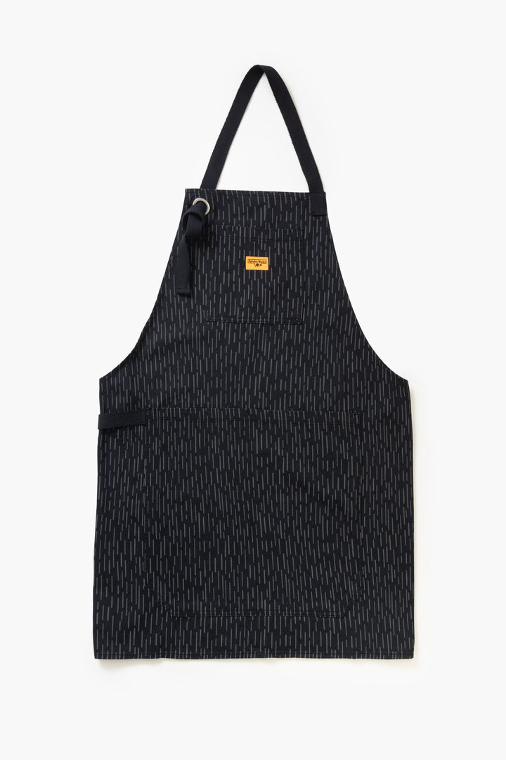 Service Works - Patterned Apron - Raindrop Mono