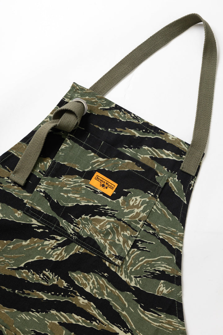 Service Works - Patterned Apron - Tiger Stripe