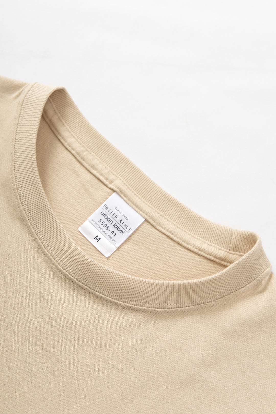 United Athle - 5508 6oz Open End Heavyweight T-Shirt - Sand