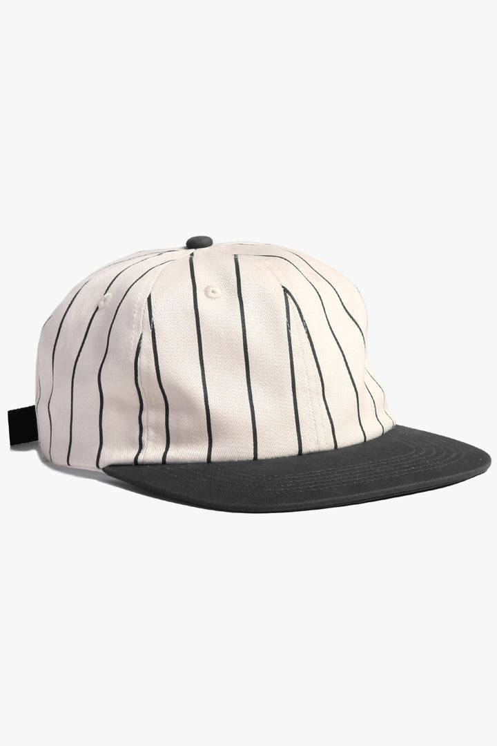 Power Goods - Perfect 6 Panel Cap - Striped Black