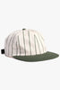 Power Goods - Perfect 6 Panel Cap - Striped Green
