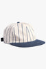 Power Goods - Perfect 6 Panel Cap - Striped Navy