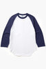 Walla Walla Sport - 2-Tone Baseball Tee - White/Navy