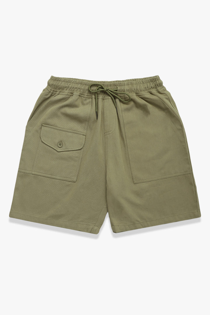 Blacksmith - Beach Cargo Shorts - Olive