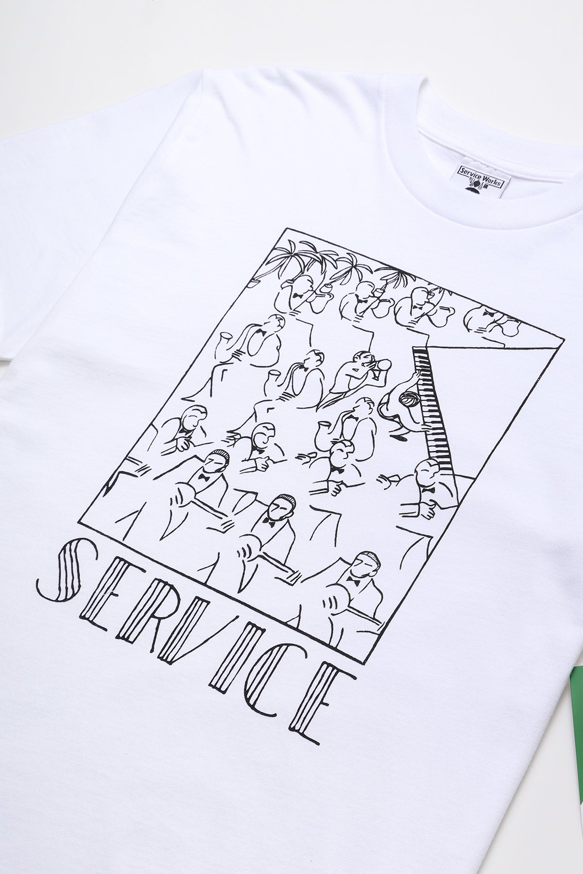Service Works - Bebop Tee - White