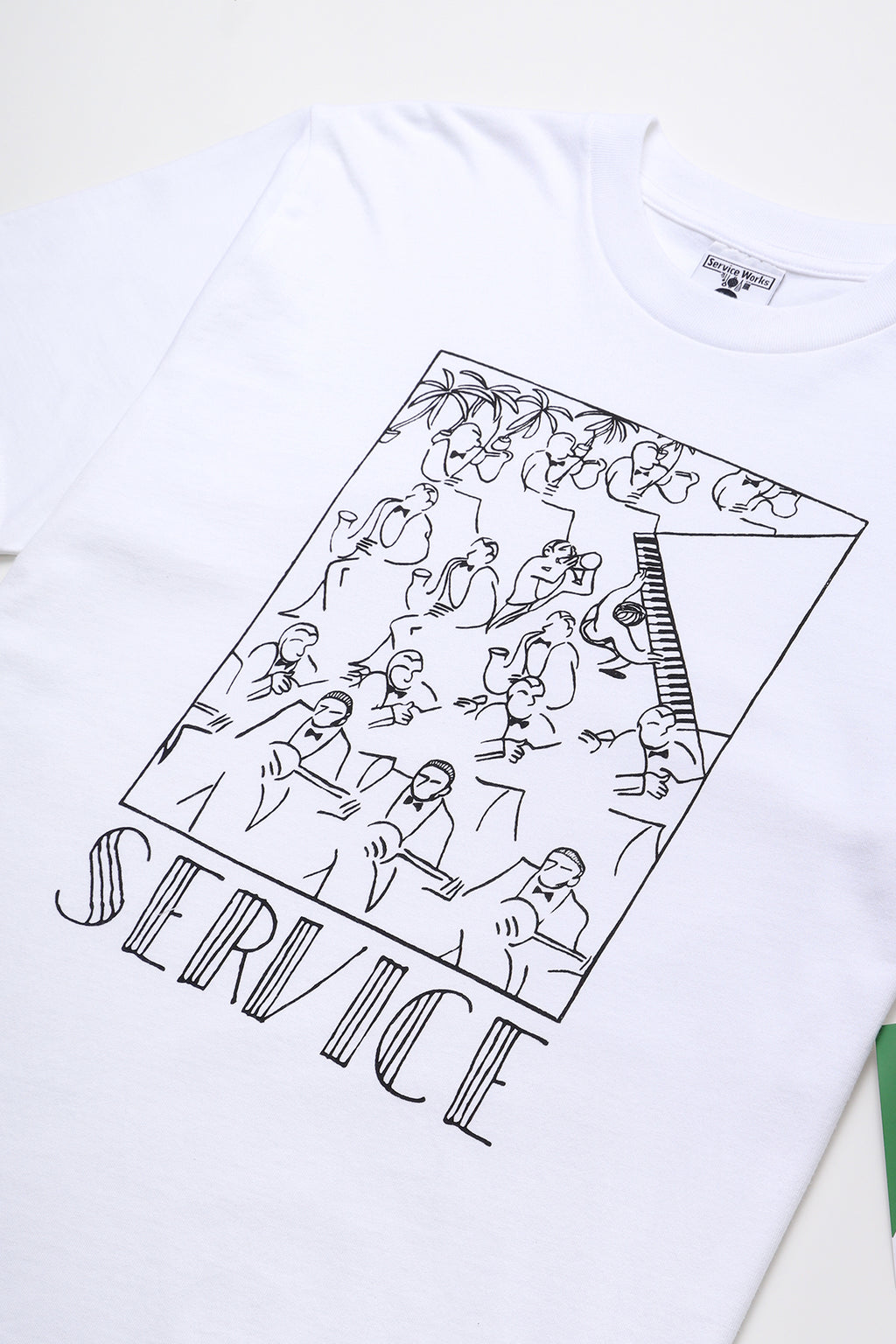 Service Works - Bebop Tee - White