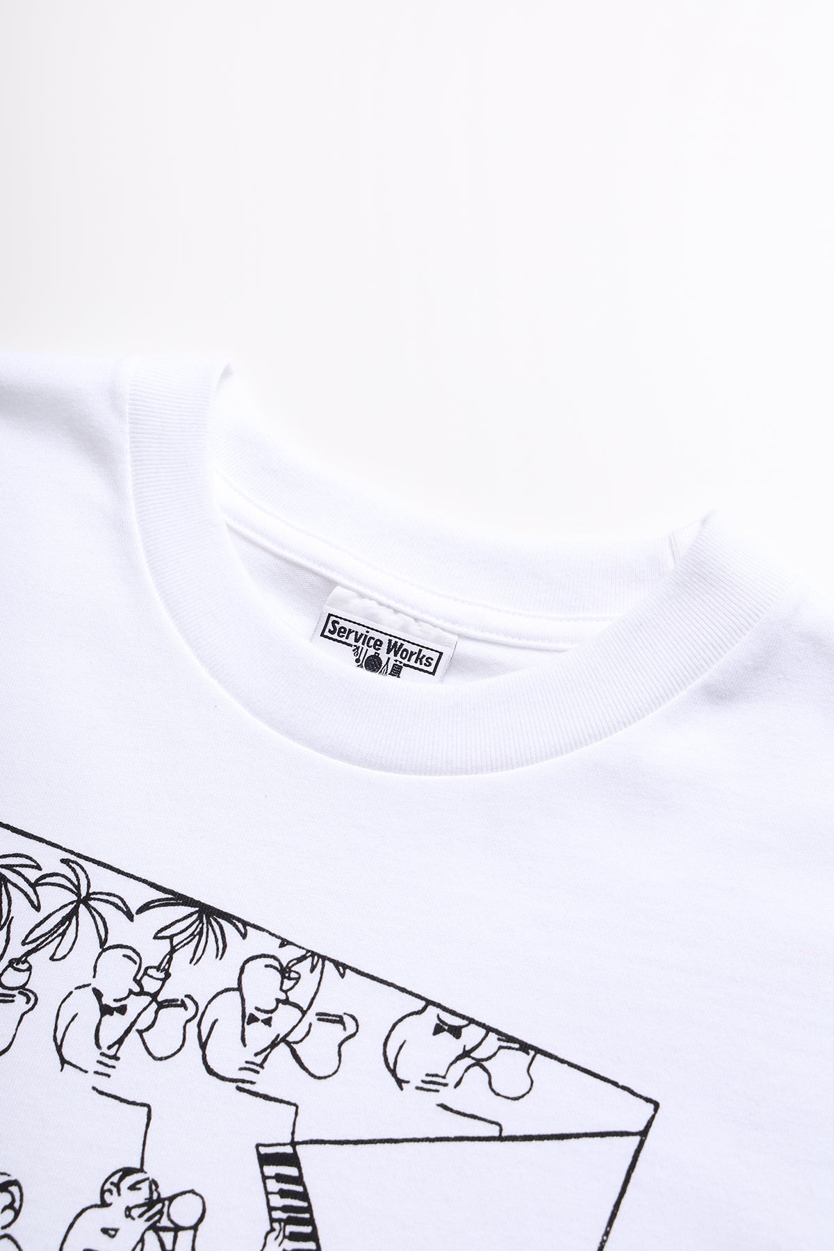 Service Works - Bebop Tee - White