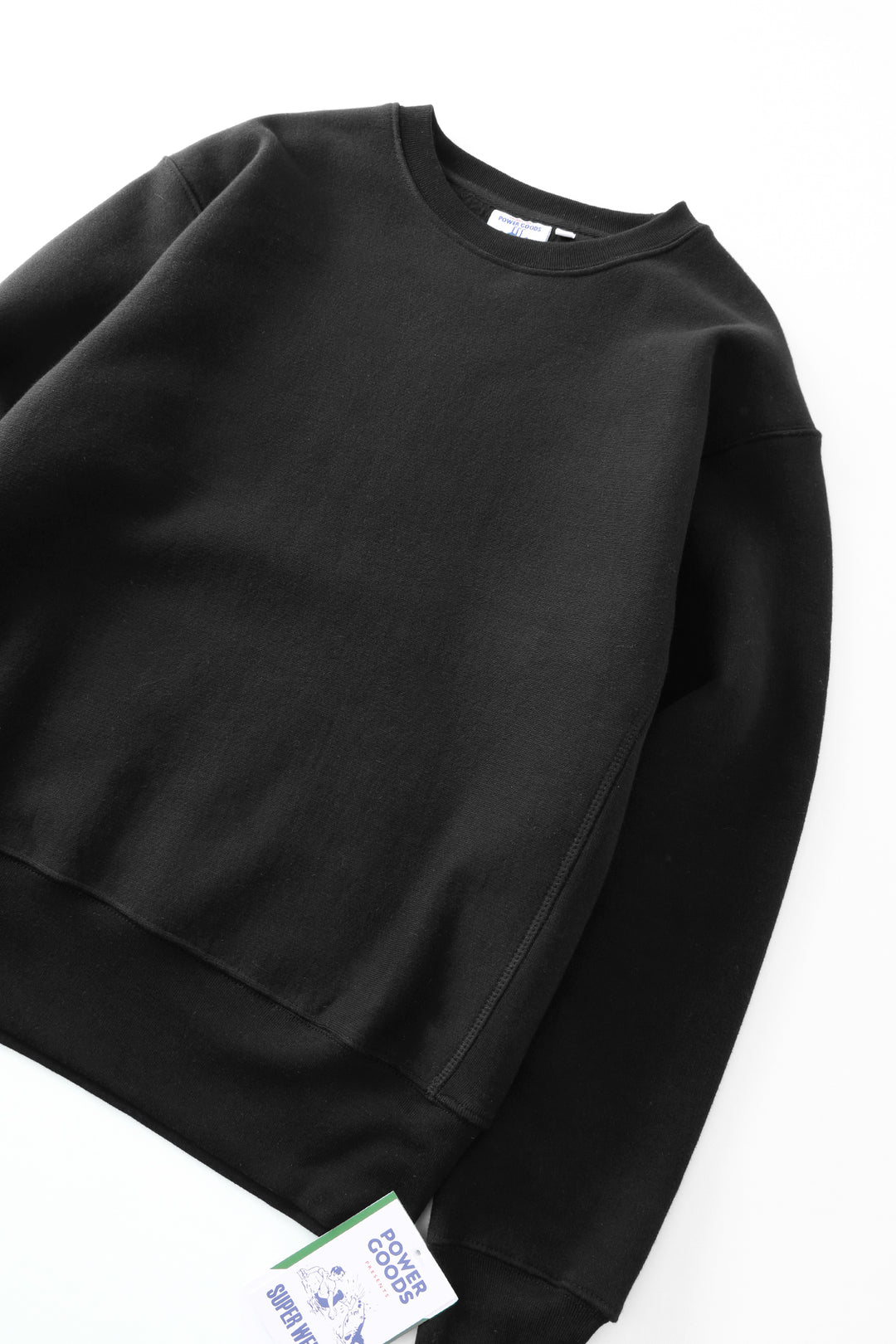 Power Goods - Super Weight Crewneck - Black