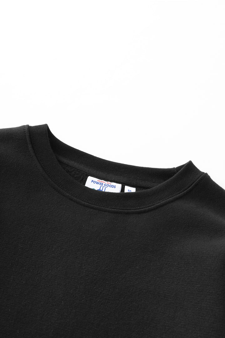 Power Goods - Super Weight Crewneck - Black