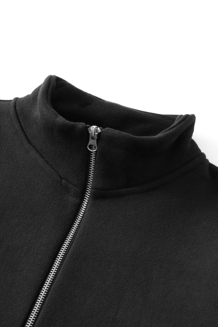 Power Goods - Super Weight Quarter Zip - Black