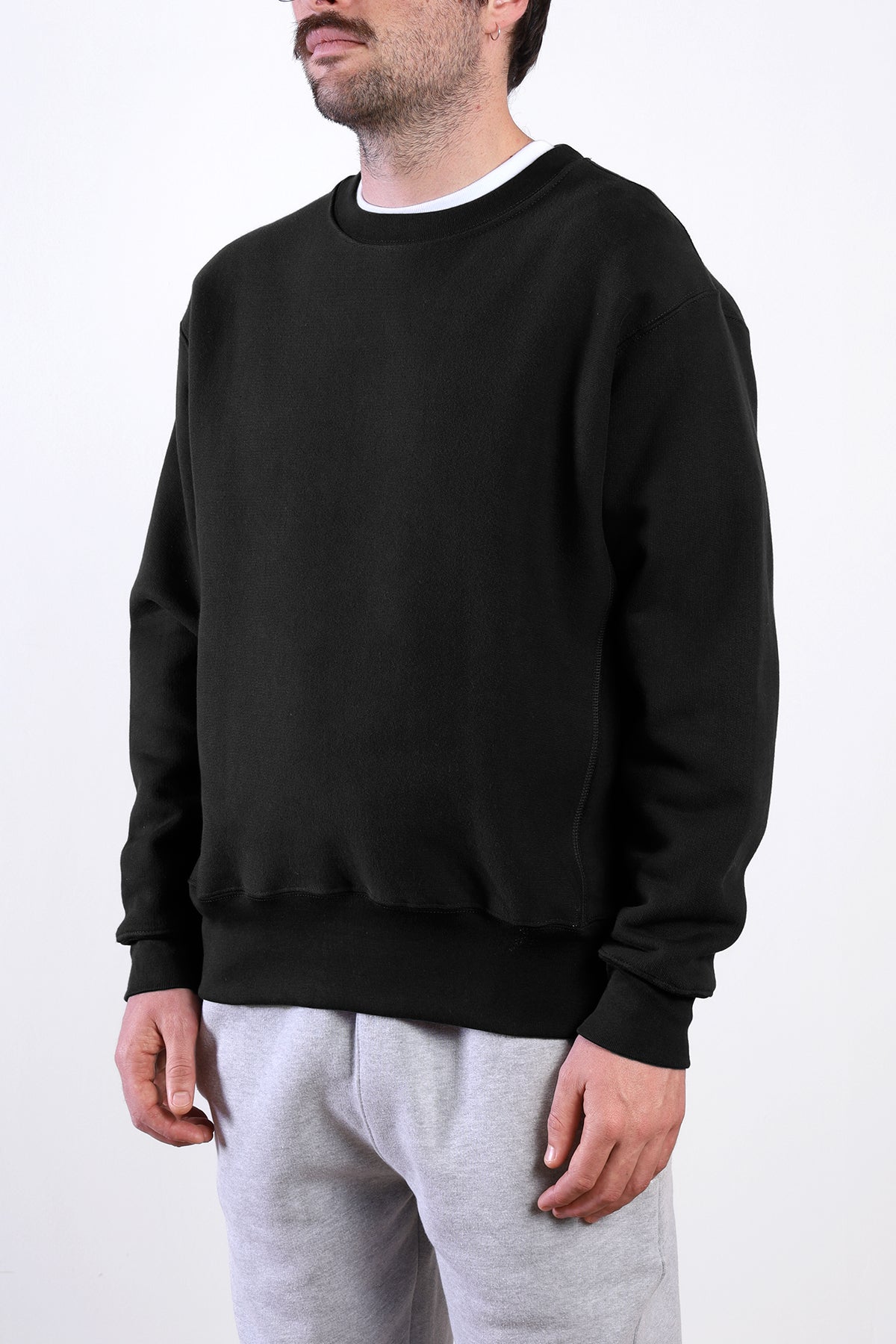 Power Goods Super Weight Crewneck Black