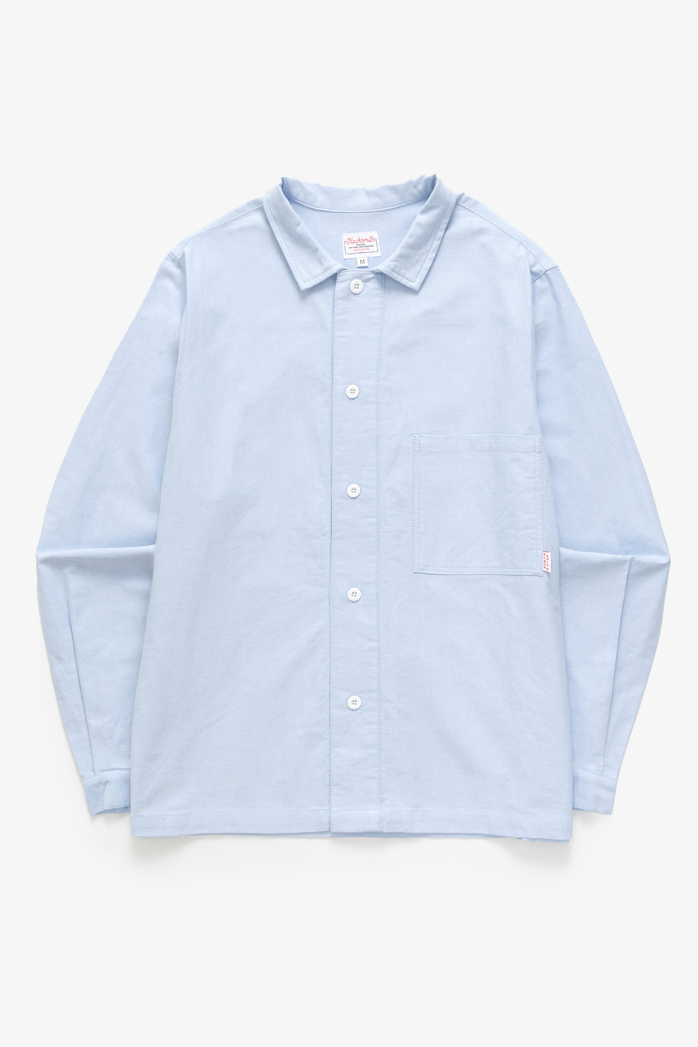 Blacksmith - 'Boxford' Utility Shirt - Blue – Blacksmith Store