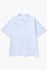 Blacksmith - 'Boxford' Short Sleeve Utility Shirt - Blue