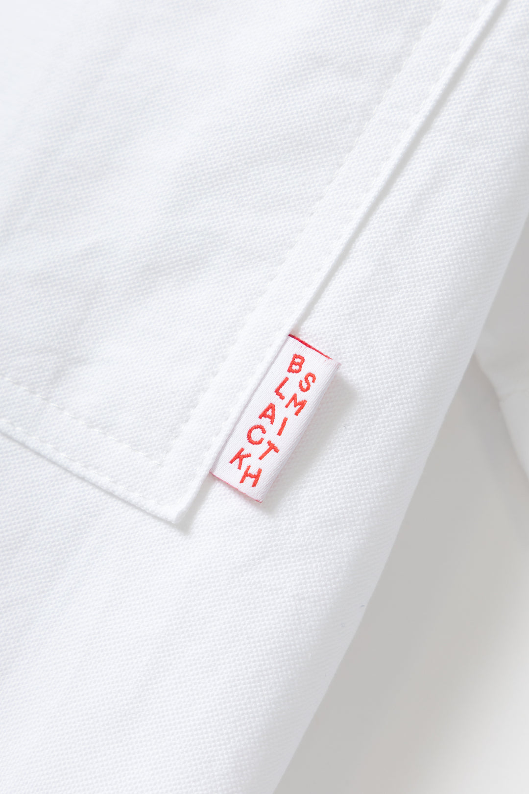 Blacksmith - 'Boxford' Short Sleeve Utility Shirt - White
