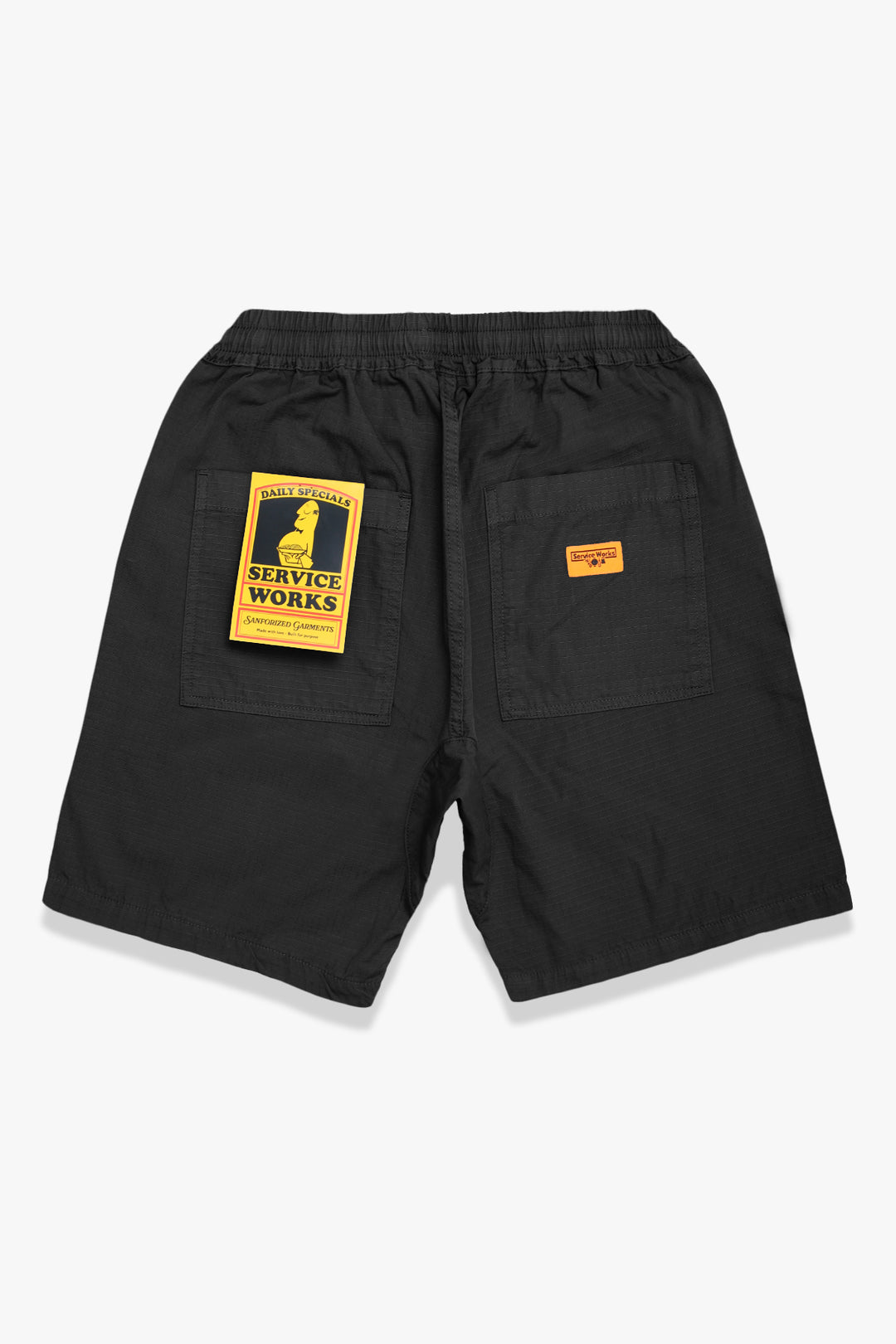 Service Works - Ripstop Chef Shorts - Black