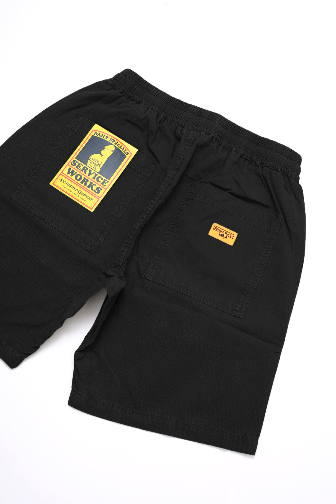 Service Works - Ripstop Chef Shorts - Black