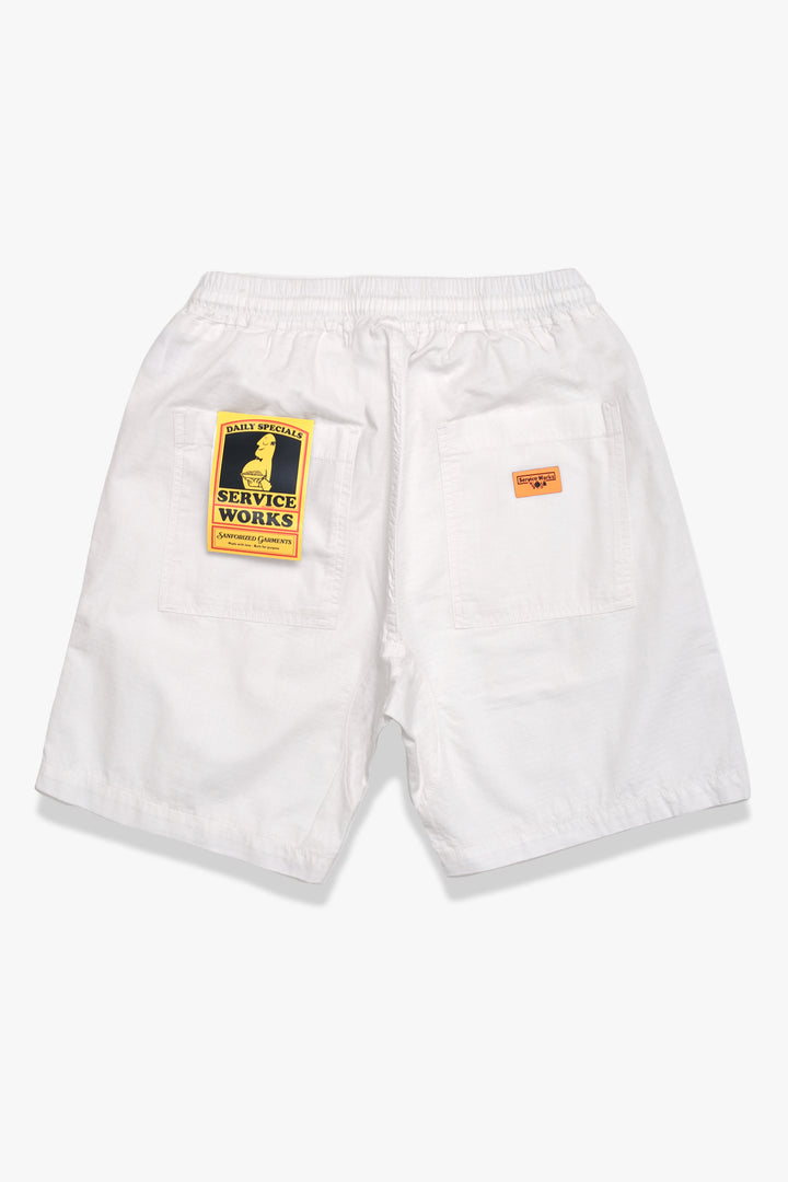 Service Works - Ripstop Chef Shorts - Off White