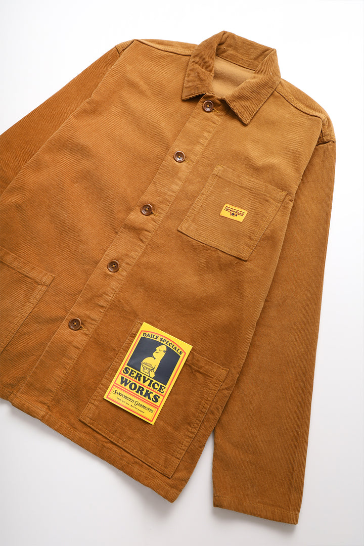 Service Works - Corduroy Chore Shirt - Pecan