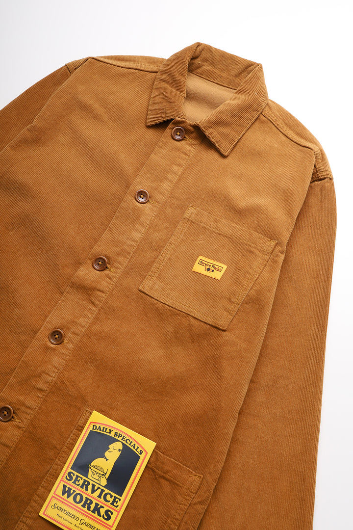 Service Works - Corduroy Chore Shirt - Pecan