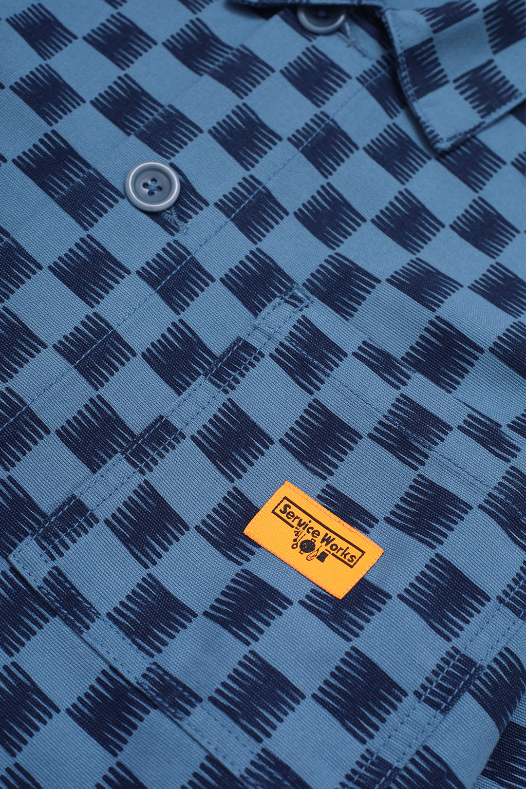 Service Works - Classic Chore Shirt - Blue Checker
