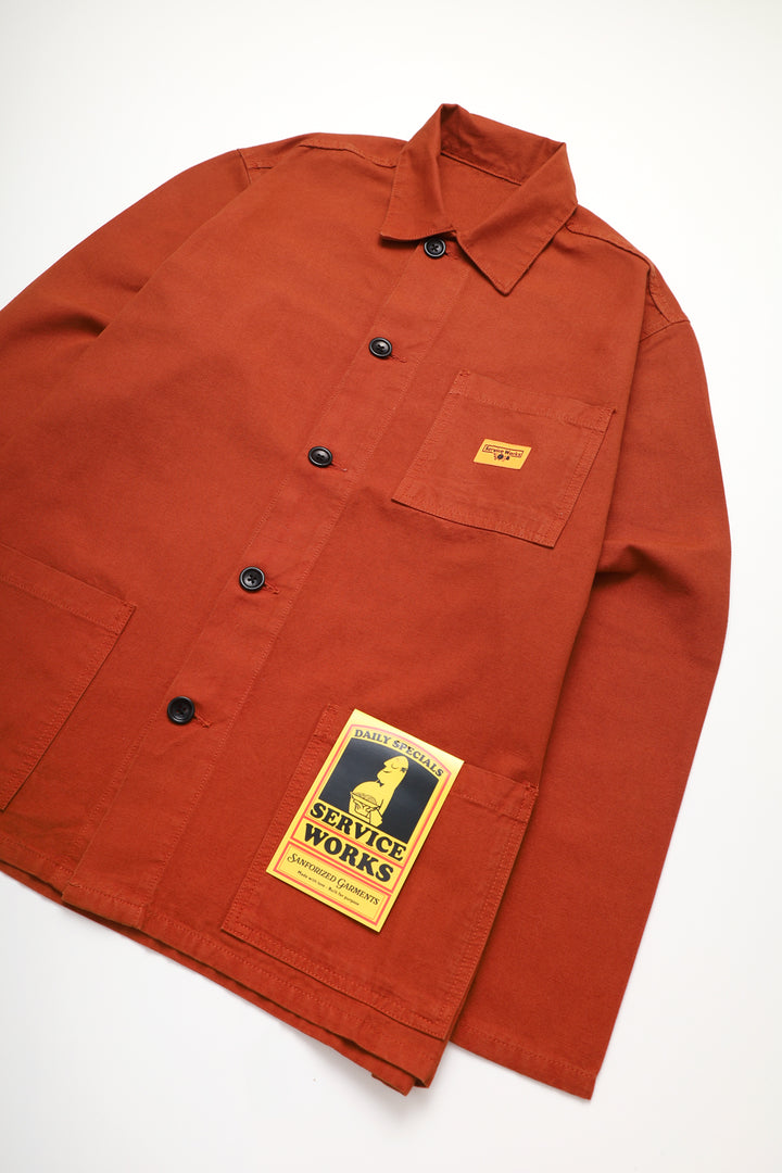 Service Works - Classic Chore Shirt - Terracotta