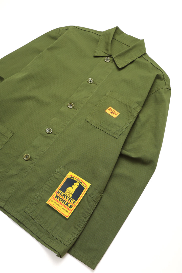 Service Works - Ripstop Chore Shirt- Pesto