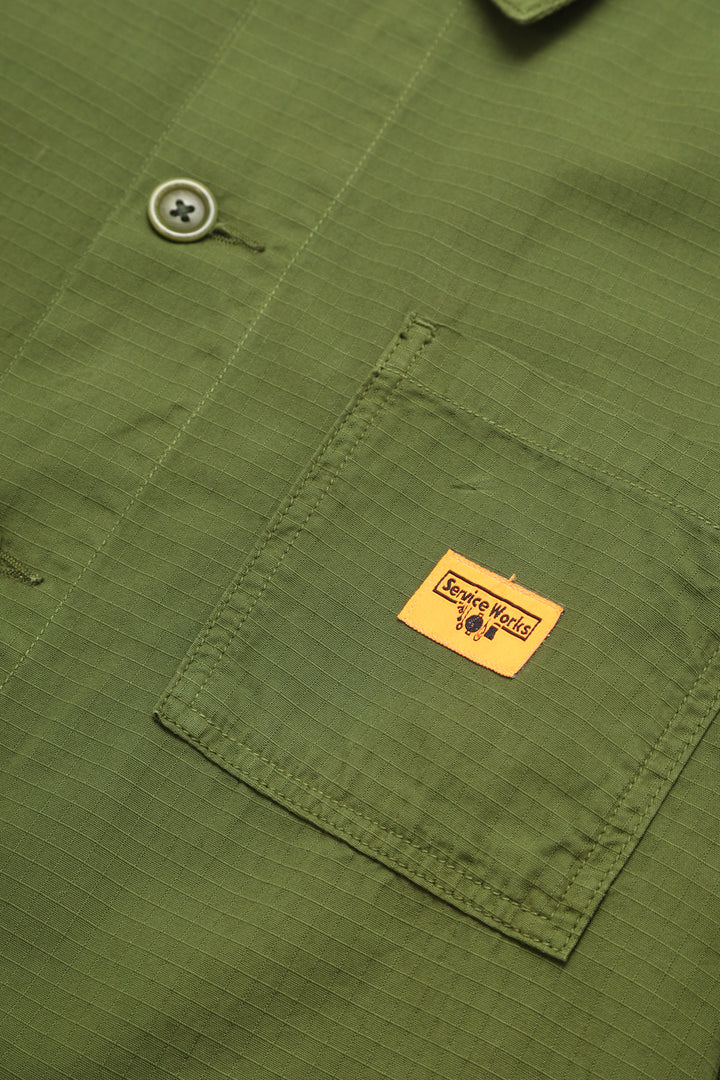 Service Works - Ripstop Chore Shirt- Pesto