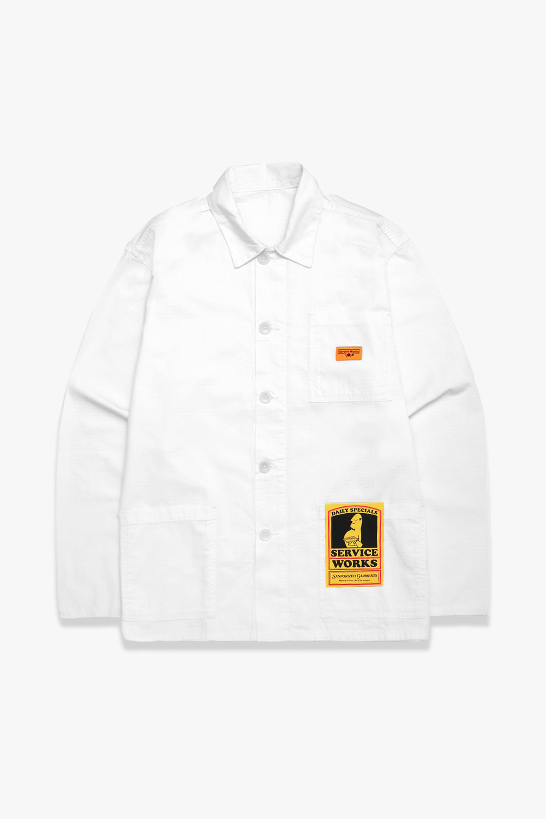 Service Works - Ripstop Chore Shirt - Off White