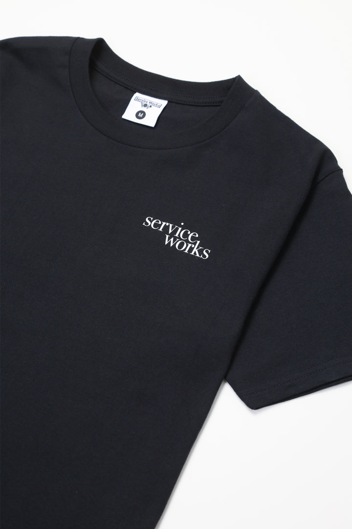 Service Works - Dining Set Tee - Black