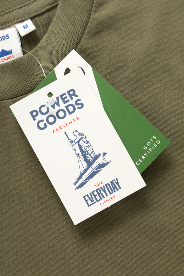 Power Goods - Everyday Tee - Olive