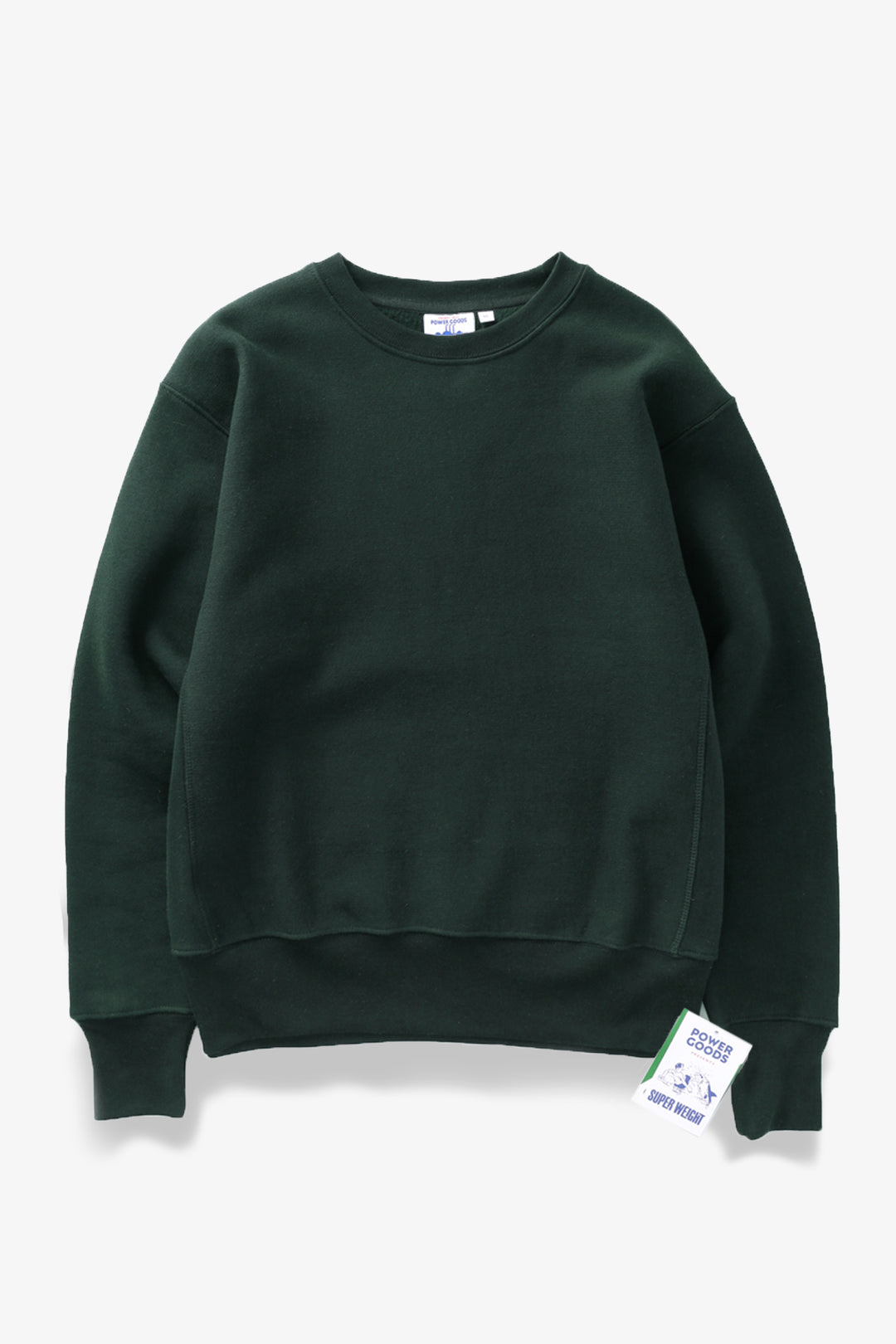 Power Goods - Super Weight Crewneck - Forest Green