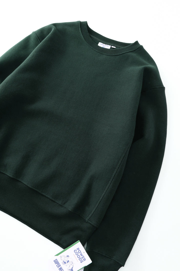 Power Goods - Super Weight Crewneck - Forest Green