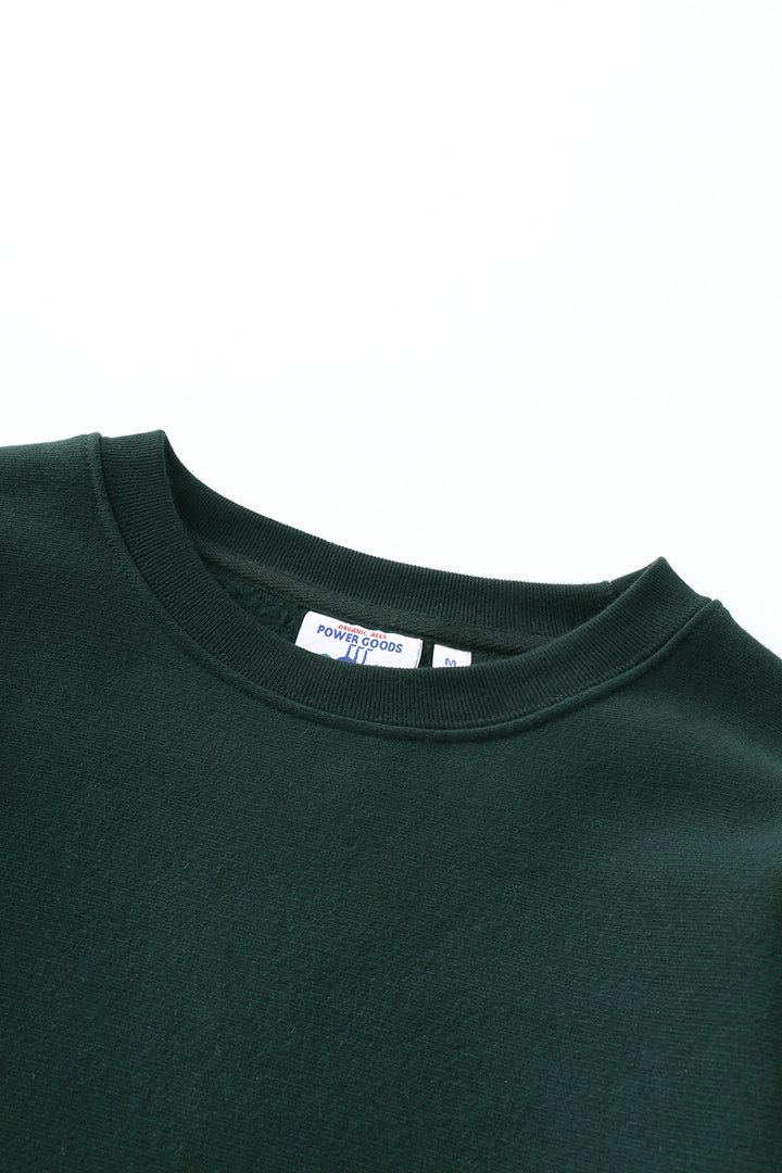 Power Goods - Super Weight Crewneck - Forest Green