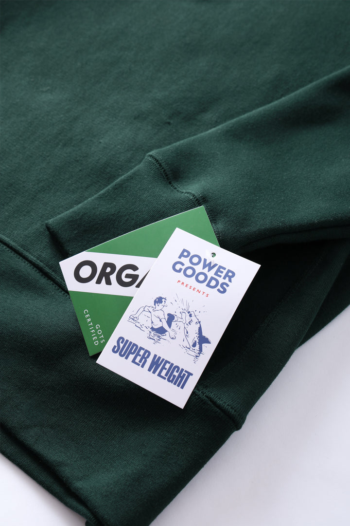 Power Goods - Super Weight Quarter Zip - Forest Green