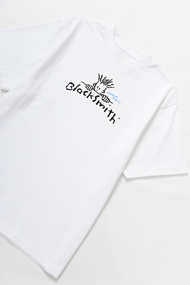 Blacksmith - Fido Tee - White