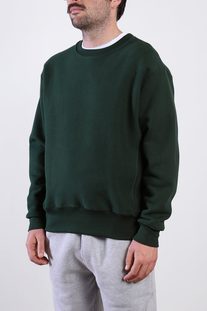 Power Goods - Super Weight Crewneck - Forest Green