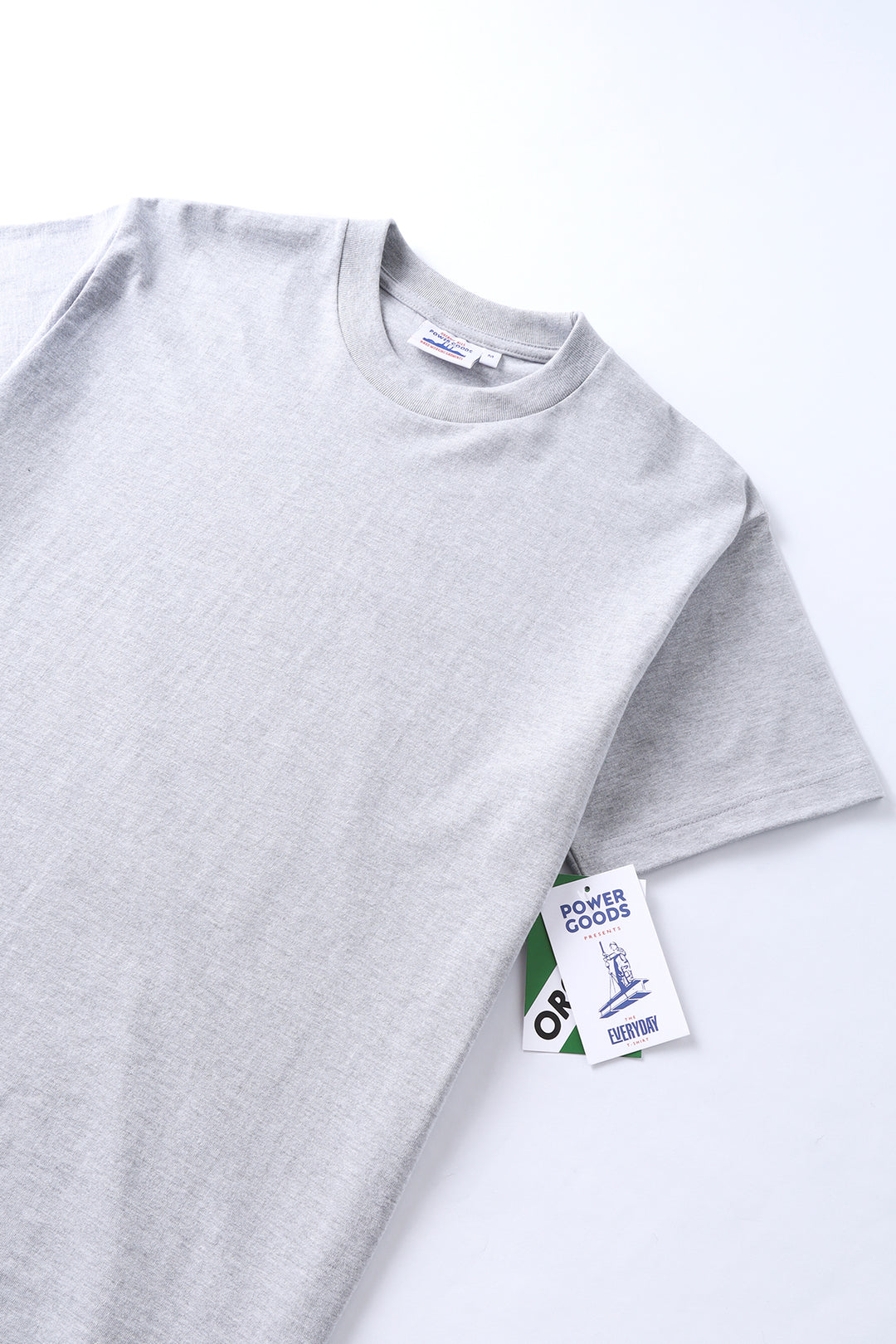 Power Goods - Everyday Tee - Heather Grey