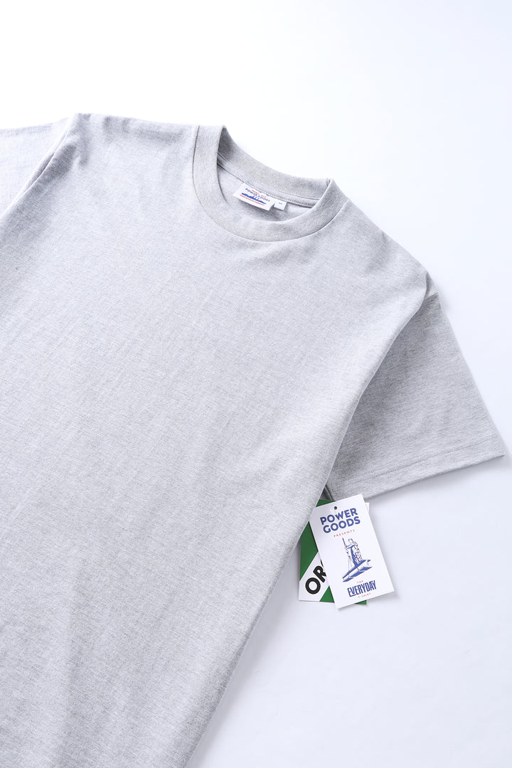 Power Goods - Everyday Tee - Heather Grey