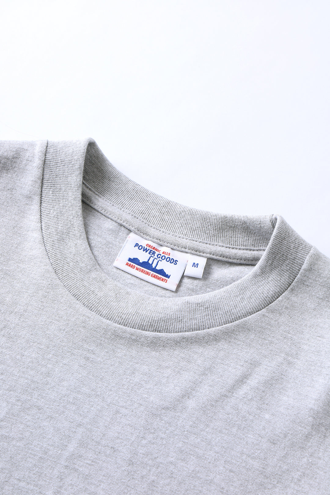 Power Goods - Everyday Tee - Heather Grey