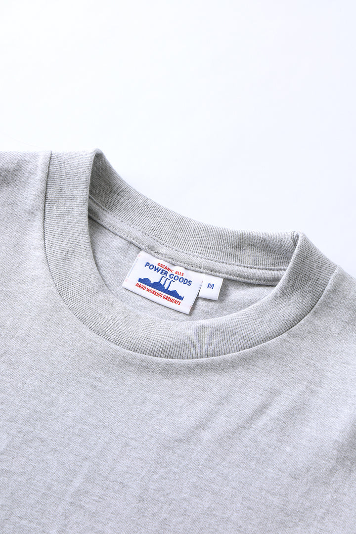 Power Goods - Everyday Tee - Heather Grey
