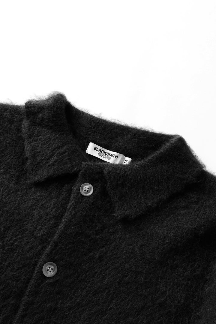 Blacksmith - Mohair Cardigan - Black