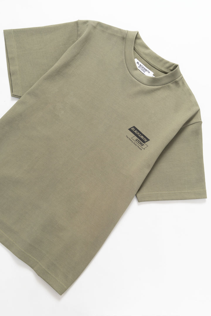 Blacksmith - Heavy Duty People Tee - Olive
