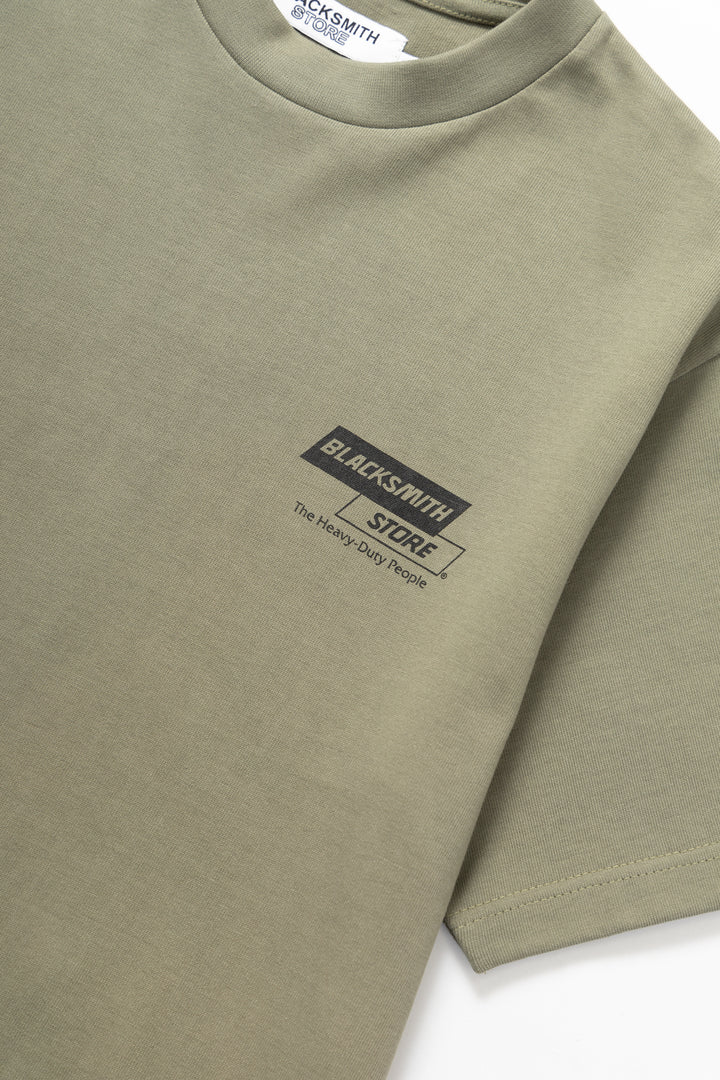 Blacksmith - Heavy Duty People Tee - Olive